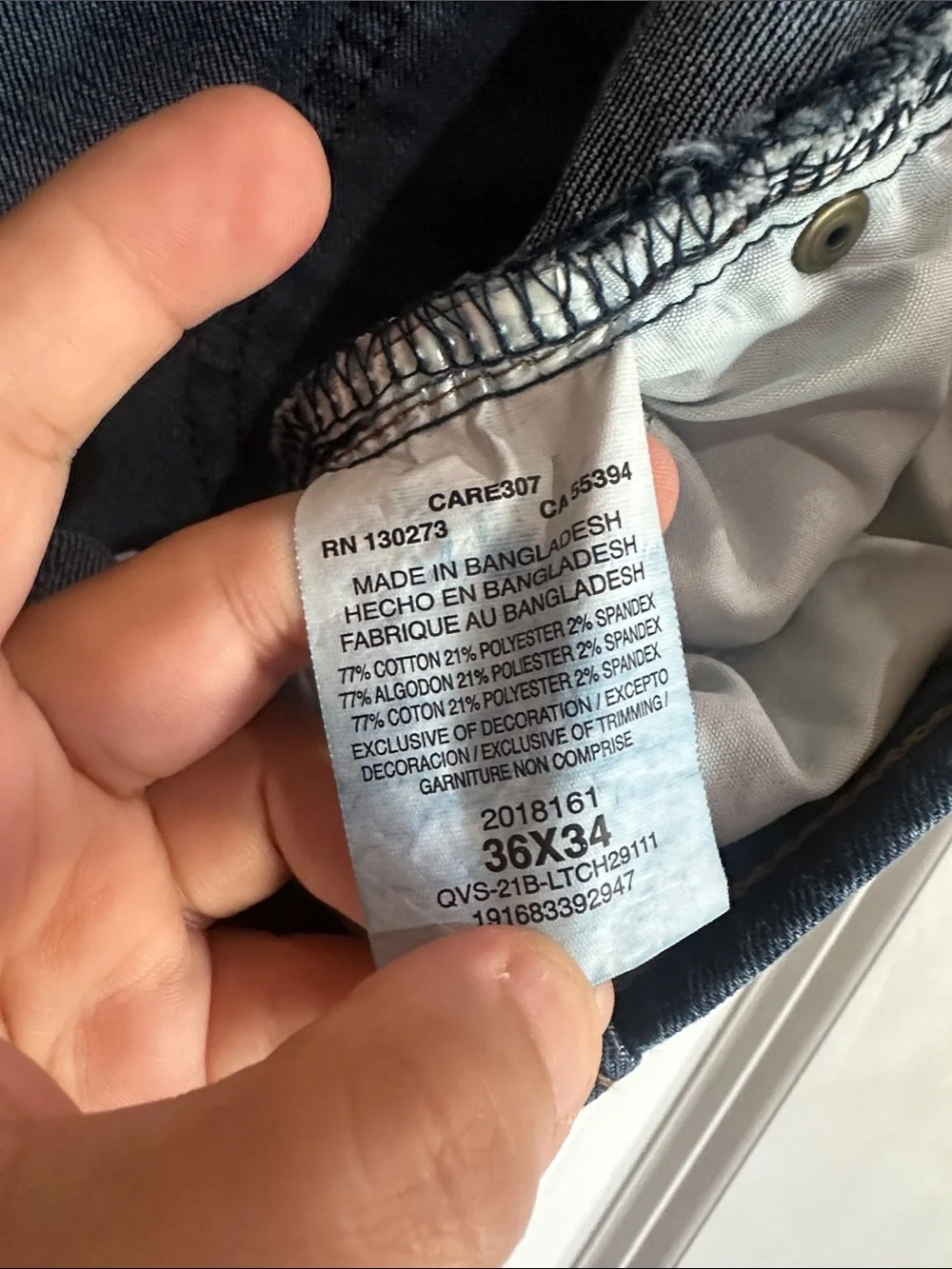 NWOT Lee Men's Indigo Straight Jeans size 36x34
